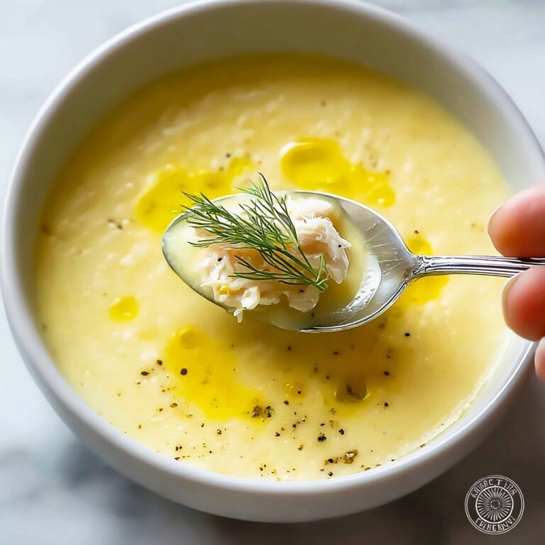 Easy Avgolemono Soup Recipe