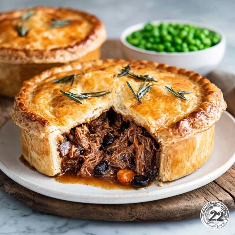 Spring Herb & Garlic Lamb Pies: A Savory Delight! Recipe