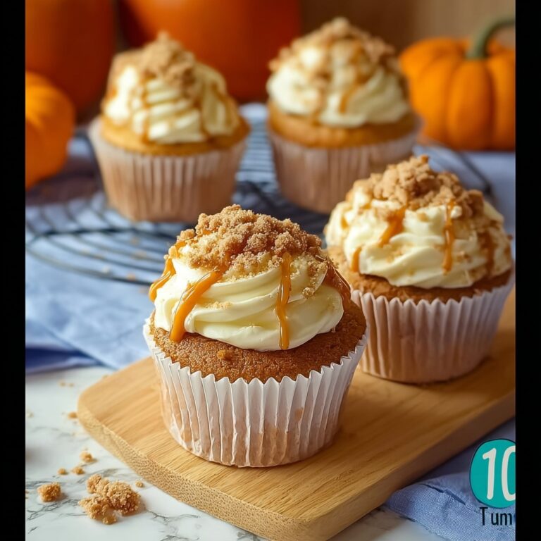 Pumpkin Cream Cheese Muffins with Streusel Topping Recipe