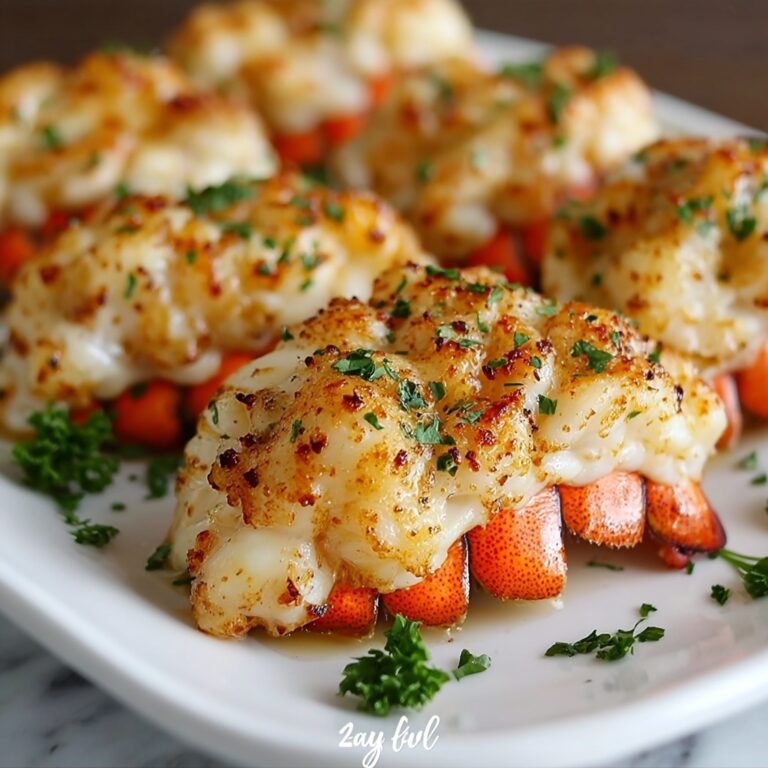 Garlic Butter Baked Lobster Tails Recipe