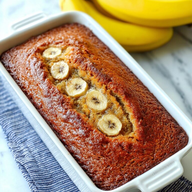 Almond Flour Banana Bread Recipe