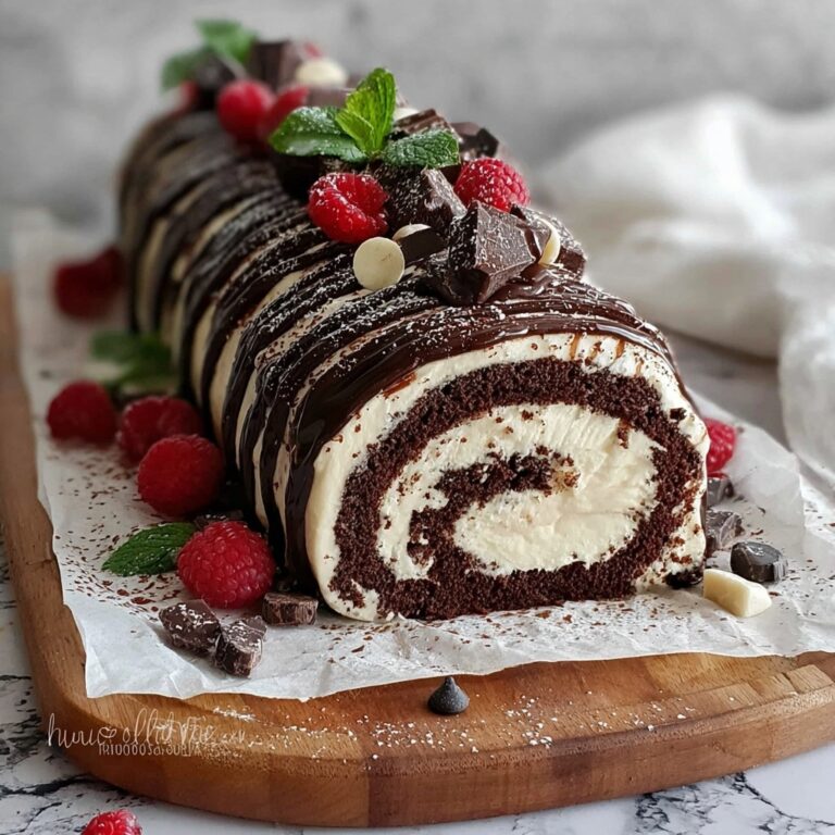 Choco Swiss Roll Delight Recipe