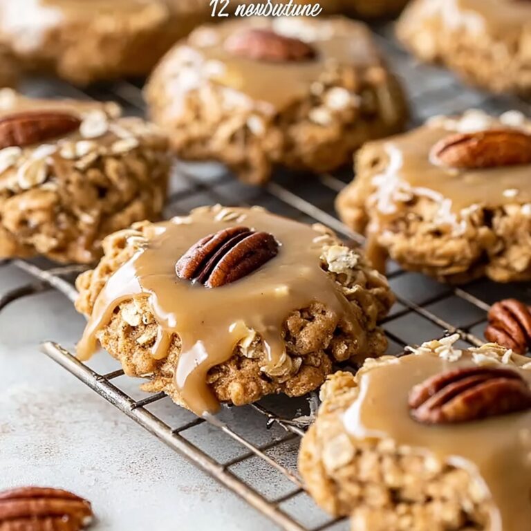 Easy No Bake Pecan Coconut Praline Cookies Recipe
