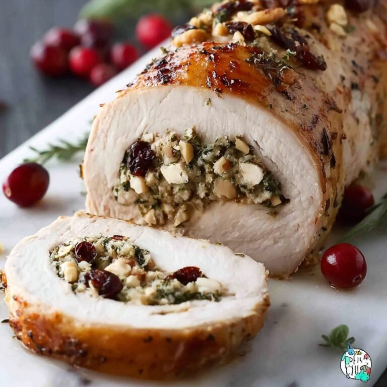 Smoked Turkey Roulade: An Elegant Centerpiece with Savory Filling Recipe