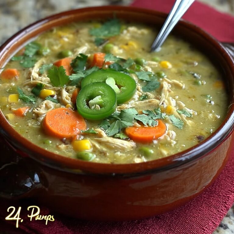 Crock Pot Green Enchilada Chicken Soup Recipe
