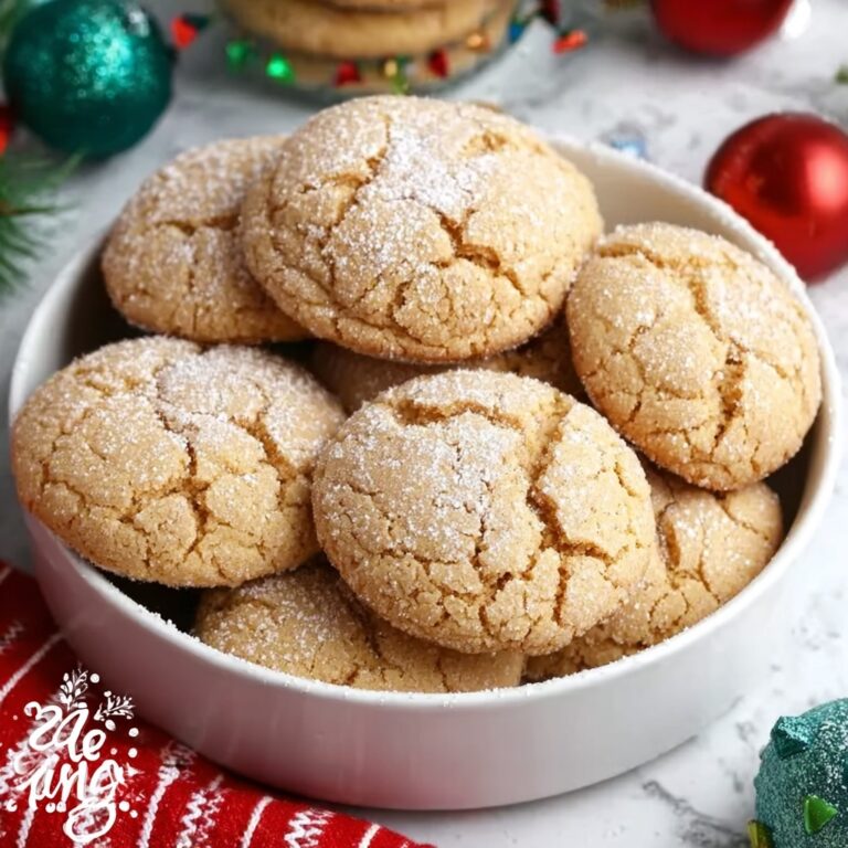 Christmas Snickerdoodles Recipe