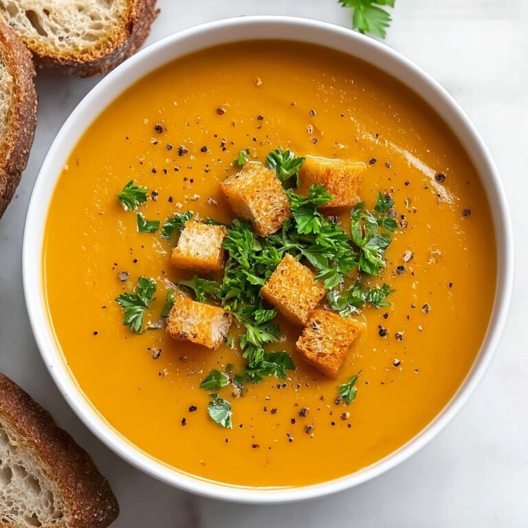 Butternut Squash, Sweet Potato & Carrot Soup Recipe
