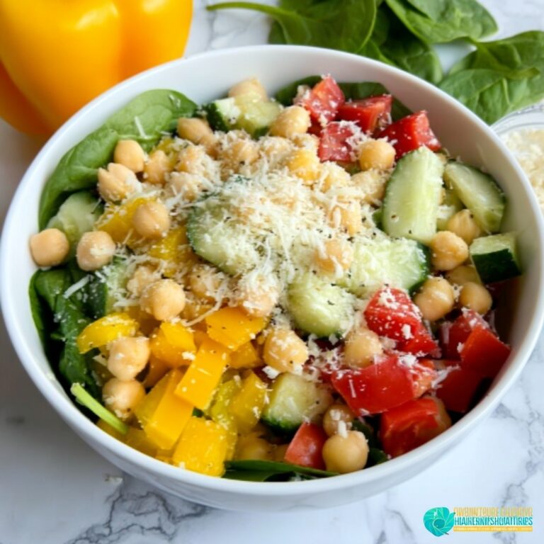 Colorful Summer Chickpea Salad Recipe
